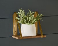 Magnolia Home Furniture 14 Inch Wood Shelf with Brackets-2
