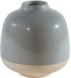 Magnolia Home Furniture 6 Inch Gray Ceramic Amphora Vase