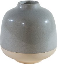 Magnolia Home Furniture 6 Inch Gray Ceramic Amphora Vase