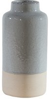 Magnolia Home Furniture Gray Ceramic Cylinder Vase