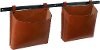 Clearance Magnolia Home Furniture Double Wall Pockets on Metal Rod