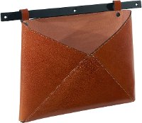 Magnolia Home Furniture Brown Wall Pocket on Metal Rod