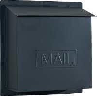 Magnolia Home Furniture Black Metal Mailbox
