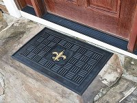 11448 2 x 3 X-Small New Orleans Saints Medallion Door Mat