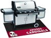 12174 2 x 4 X-Small Arizona Cardinals Grill Mat