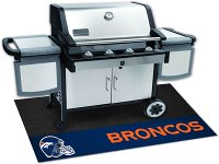 12183 2 x 4 X-Small Denver Broncos Grill Mat