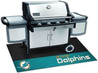 12190 2 x 4 X-Small Miami Dolphins Grill Mat
