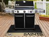 12193 2 x 4 X-Small New Orleans Saints Grill Mat