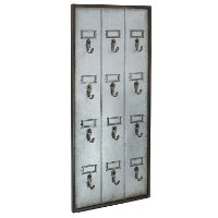 Metal 12 Hook Wall Board-3