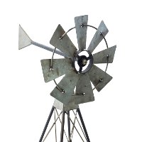 24 Inch Metal Windmill Sculpture-3