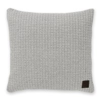 100244 Gray Quilted Throw Pillow - Lodge