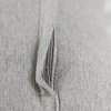 100244 Gray Quilted Throw Pillow - Lodge-4