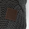 100245 Gray Cable-Knit Throw Pillow - Lodge-6