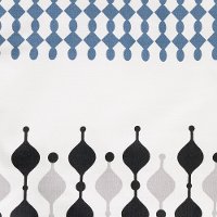 100249 White and Black Full Comforter with Pillow Shams - Lodge-4