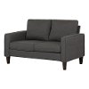100297 Charcoal Gray Loveseat - Live-it Cozy-4