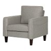 100299 Fog Gray Accent Chair - Live-it Cozy-2