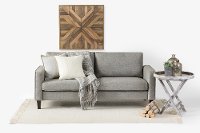 100301 Fog Gray Sofa - Live-it Cozy