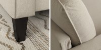 100302 Oatmeal Beige Accent Chair - Live-it Cozy-2