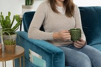 100306 Velvet Blue Loveseat - Live-it Cozy-2