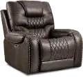 Desert Gray Power Recliner