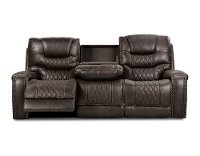 Charcoal Gray Power Sofa - Desert-2