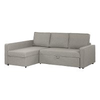 100308 Fog Gray Chaise Sofa Bed - Live-it Cozy-2