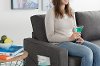 100310 Charcoal Gray Sofa-Bed - Live-it Cozy-6