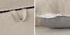 100312 Oatmeal Beige Sofa Bed - Live-it Cozy