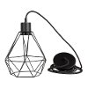 100339 Metal Hanging Geometric Lamp - Plog-it