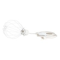 100341 White Teardrop Pendant Lamp - Plog-it