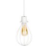 100341 White Teardrop Pendant Lamp - Plog-it-2