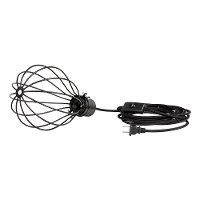 100342 Black Teardrop Pendant Lamp - Plog-it