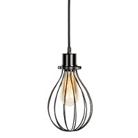 100342 Black Teardrop Pendant Lamp - Plog-it-2