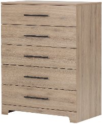 11309 Rustic Oak Chest of Drawers - Primo-4