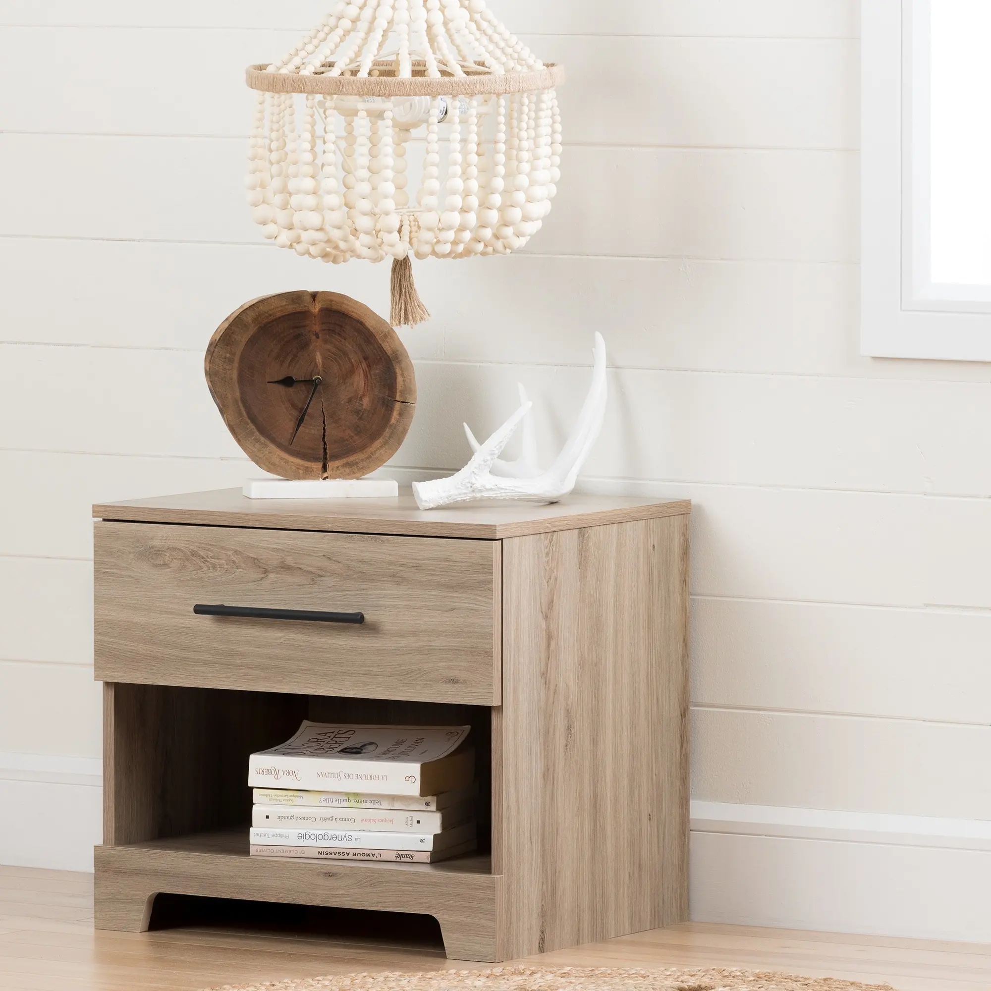 11310 Rustic Oak Nightstand - Primo-1