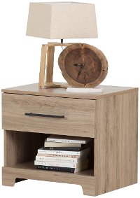 11310 Rustic Oak Nightstand - Primo-4