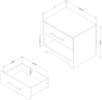 11310 Rustic Oak Nightstand - Primo-7