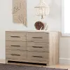 11311 Rustic Oak Dresser - South Shore