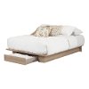 11312 Rustic Oak Full-Queen Platform Bed - Primo-2