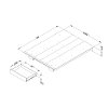 11312 Rustic Oak Full-Queen Platform Bed - Primo-5