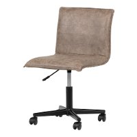 100273 Antique Light Brown Mid-Back Office Chair - Munich-2