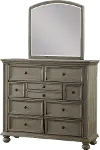 Clearance Barnwell Gray Tall Dresser