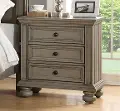 Barnwell Gray Nightstand