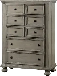 Barnwell Gray Chest of Drawers