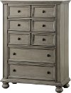 Casual Classic Gray Chest of Drawers - Barnwell