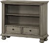 Clearance Casual Classic Gray Media Bookcase - Barnwell