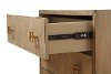 Wheaton Brown 3 Drawer Chest With AC And USB Ports-3