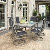 7 Piece Rectangular Outdoor Patio Dining Set - South Beach