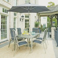 9 Piece Outdoor Patio Dining Set - South Beach