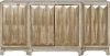 Retro Modern Rose Gold 4-Door Cabinet-5